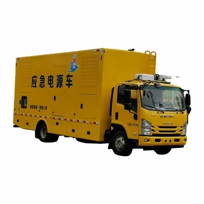 ISUZU 100KW 200KW Mobil Jeneratör Kamyonu